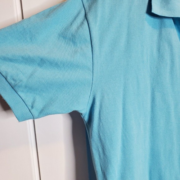 Lacoste 5 L Polo Shirt Men's Size Croc Alligator Logo Light Blue Short Sleeve - Picture 7 of 11